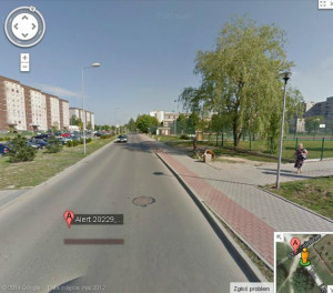 Zdjęcie 1 przedstawia problem zgłoszony w tym alercie