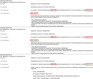 Zdjęcie 3 przedstawia problem zgłoszony w tym alercie