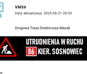 Zdjęcie 1 przedstawia problem zgłoszony w tym alercie
