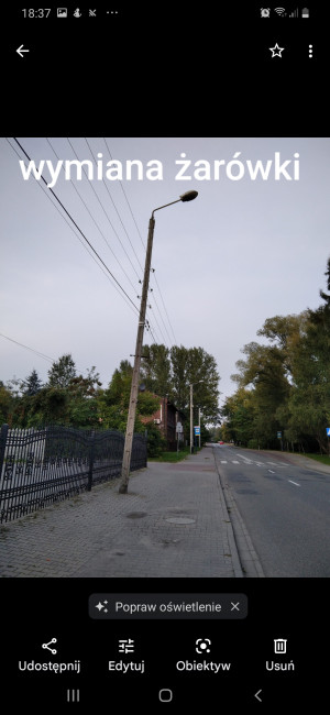 Zdjęcie 1 przedstawia problem zgłoszony w tym alercie