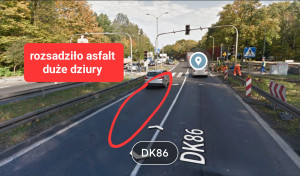 Zdjęcie 1 przedstawia problem zgłoszony w tym alercie