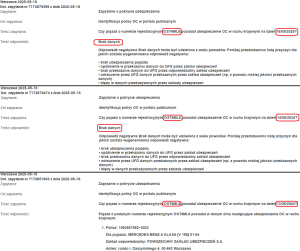 Zdjęcie 3 przedstawia problem zgłoszony w tym alercie