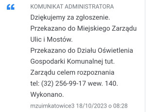 Zdjęcie 5 przedstawia problem zgłoszony w tym alercie