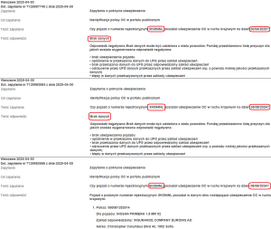 Zdjęcie 2 przedstawia problem zgłoszony w tym alercie