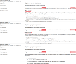 Zdjęcie 5 przedstawia problem zgłoszony w tym alercie