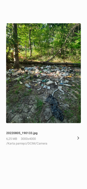 Zdjęcie 3 przedstawia problem zgłoszony w tym alercie
