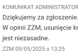 Zdjęcie 2 przedstawia problem zgłoszony w tym alercie